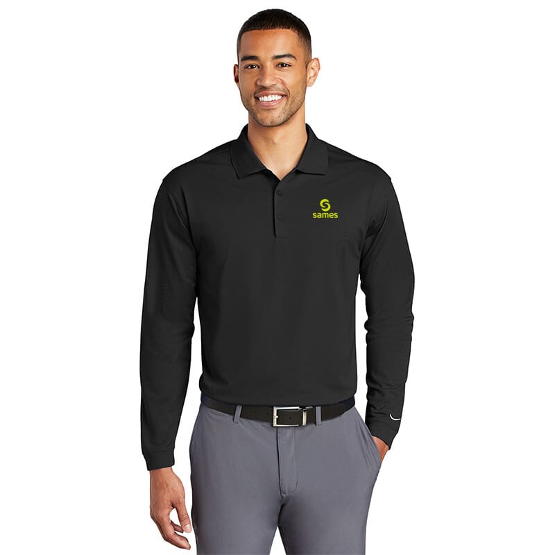 Sames Nike Long Sleeve Dri-FIT Stretch Tech Polo